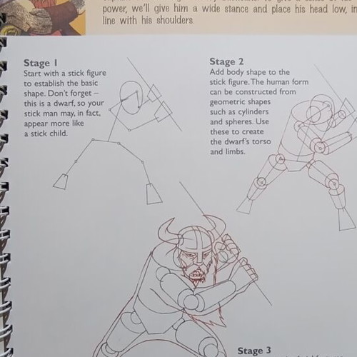 Drawing Fantasy Art book new, English