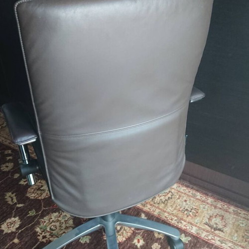 Grammer Office Tiger executive chair used, genuine leather, German made