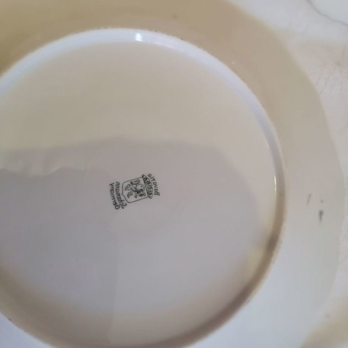 Bavarian porcelain dish set like new, 5 pieces with floral design