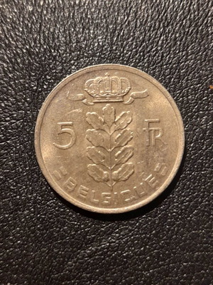Νόμισμα 1977 BELGIE 5 FR μεταχειρισμένο