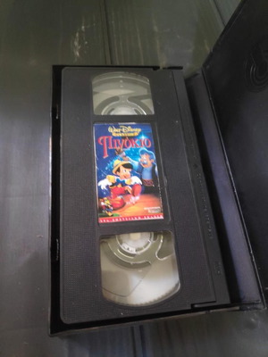Βιντεοκασέτα Walt Disney Πινόκιο σαν καινούργιο, μεταγλωττισμένη