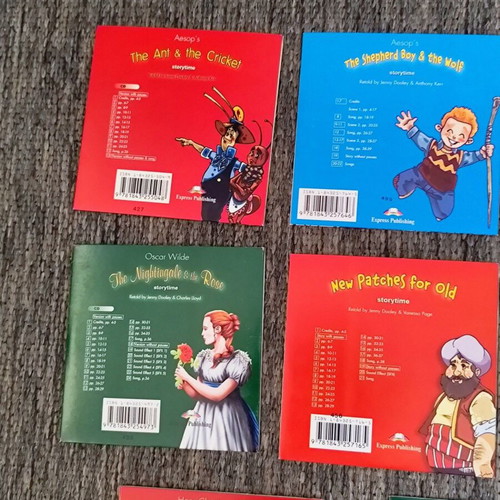 Storytime Audio CD σετ καινούργιο, Express Publishing, 8 τίτλοι