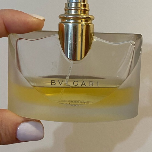 Bvlgari Eau de Parfum 50ml used without cap, vintage fragrance