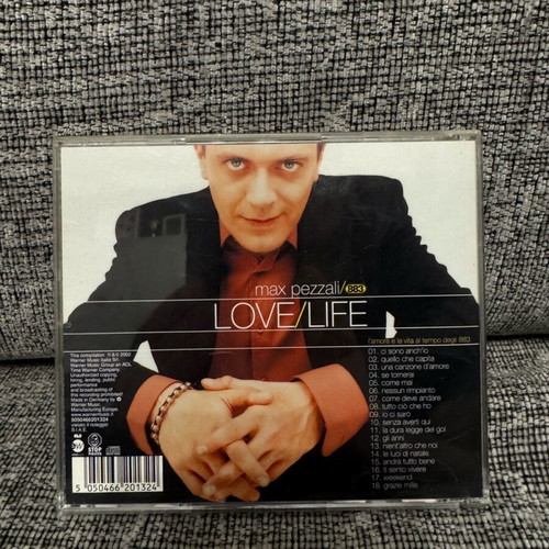 Max Pezzali Love/Life l’amore e la vita al tempo Degli 883 CD like new
