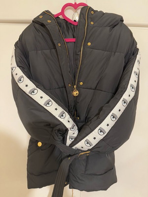 Jacket Chiara Ferragni μαύρο καινούργιο μέγεθος M