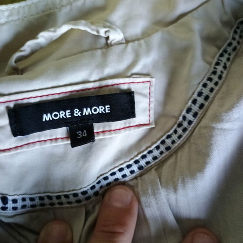 More More women's spring jacket used, size S, beige