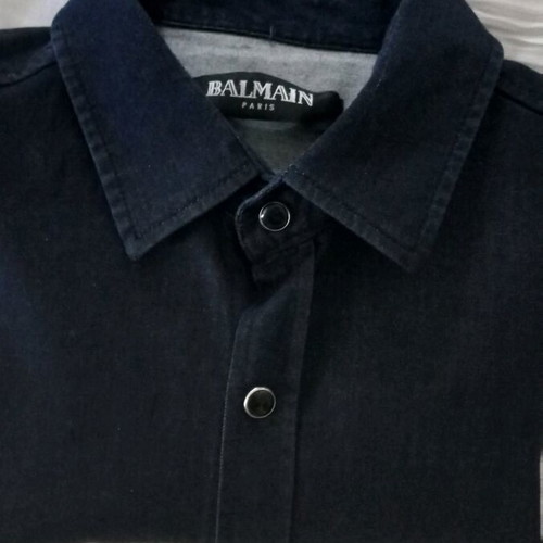 Balmain shirt blue new size M