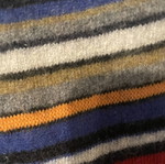 Leonard's striped lambswool sweater, size M