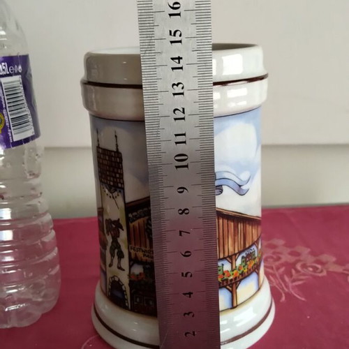 Collectible beer mug ceramic German like new