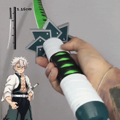 Demon Slayer Sanemi Katana new, 3D printed with durable PLA+