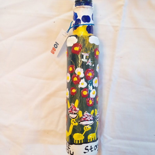 Glass Bottle Handmade Summer Time Ioanart new