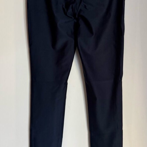 Stradivarius dark blue metallic leggings like new