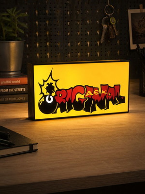 AEK Original Lightbox LED λάμπα με urban graffiti σχεδιασμό