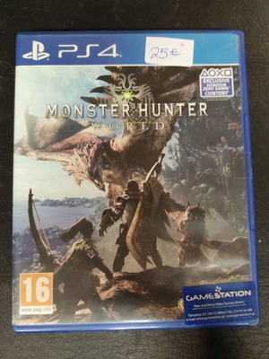 Monster Hunter World Playstation 4 употребяван