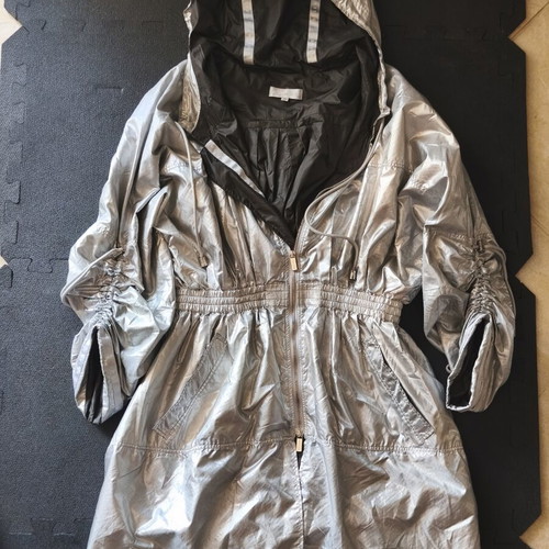 Celine Metallic Silver Insulated Jacket premium edition like new