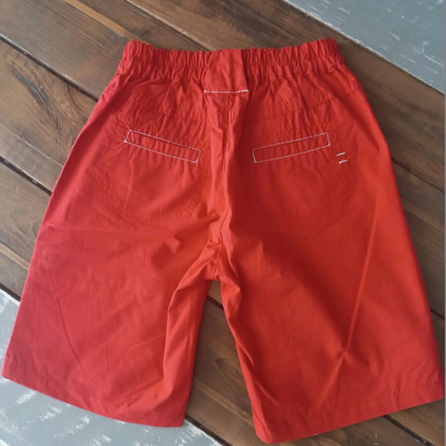Chicco boy's red cotton shorts size 98 like new