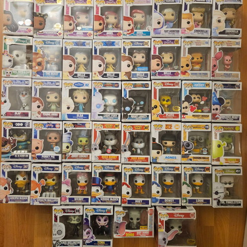 Funko Pop! Cartoon Network, Disney, Hello Kitty, Pusheen, Steven Universe figures