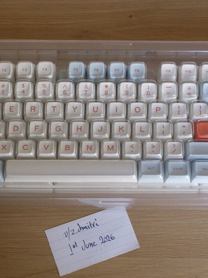 MelGeek MG Salmon Kit ABS doubleshot σετ πλήκτρων καινούργιο
