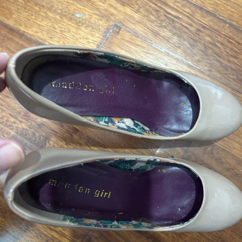Madden Girl shoes pumps used, size 36, beige
