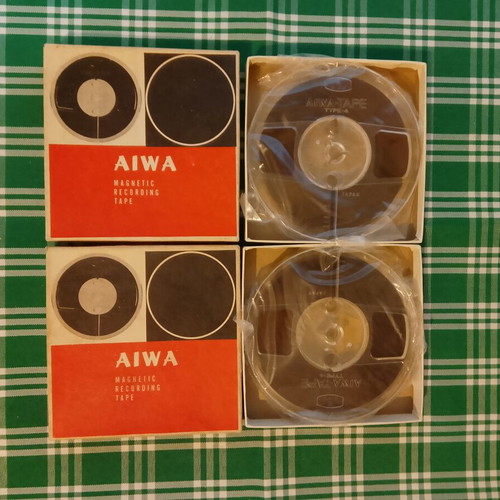 Aiwa TP-1012 reel-to-reel tape recorder used, fully functional
