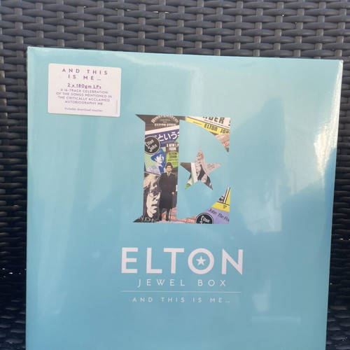 Elton John Jewel Box And This Is Me 2LP new