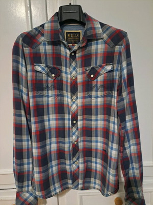 Checked shirt used, size small, Mills Brothers