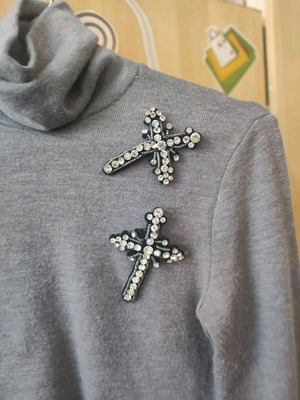 Crop turtleneck used, size S