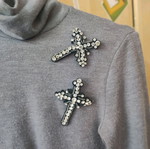 Crop turtleneck used, size S