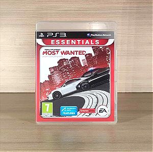 Need for Speed Most Wanted PS3 κομπλέ με manual