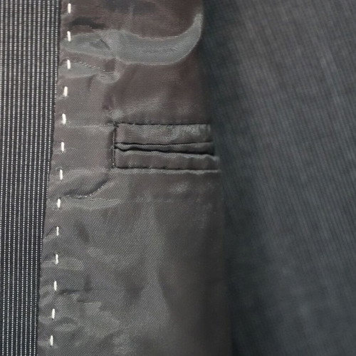 Rinascimento men's suit size 54 pinstripe gray like new, jacket and trousers set