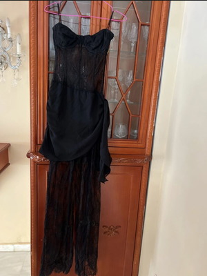 Zara black jumpsuit size S