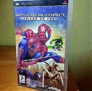 Spiderman Friend or Foe PSP