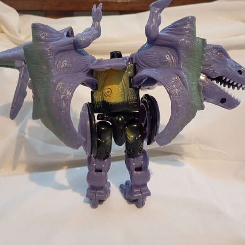 Predacon Megatron T-Rex figure used, Transformers Beast Wars vintage
