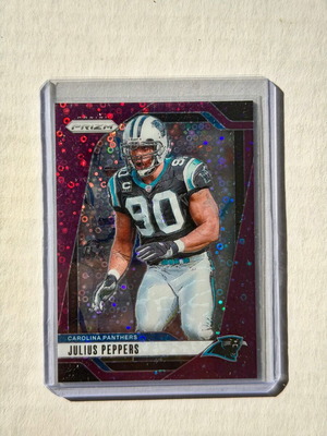 2024 Panini Prizm Julius Peppers Disco Purple Prizm Κάρτα 21/49 καινούργιο