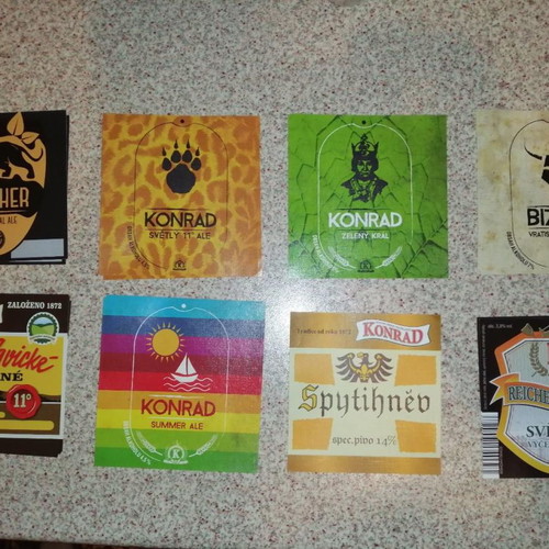 Set of Czech Brewery Labels new