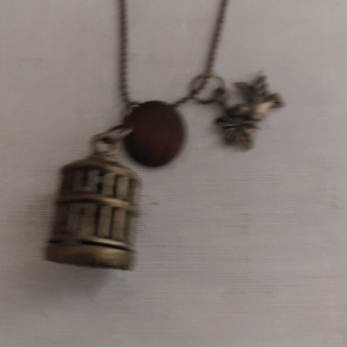 Necklace used with decorative charms