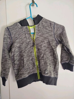 Boys' sweatshirt jacket used, Carter's, gray, size 110 cm