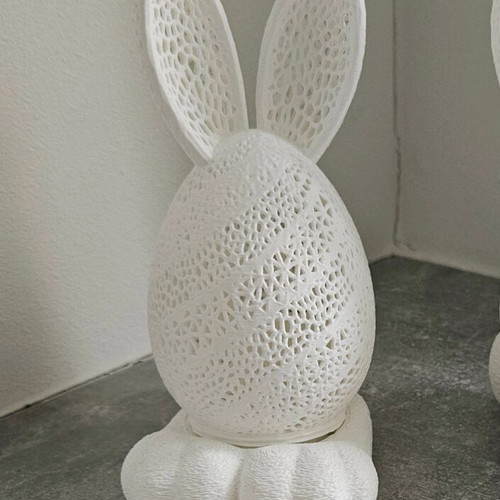Easter Bunny Egg Lamp like new