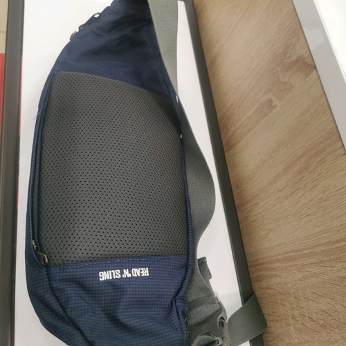 Jack Wolfskin Hip 'N' Sling Crossbody Bag new, blue, adjustable