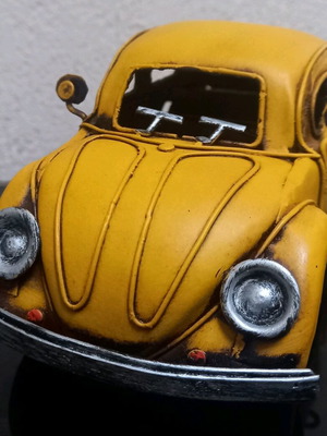 Volkswagen Beetle metal handmade decorative like new