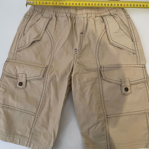 DMN Domina Sport vintage cotton cargo shorts age 8 like new, beige