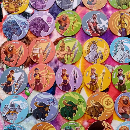 Chipicao Heracles caps used, pack of 72 pieces