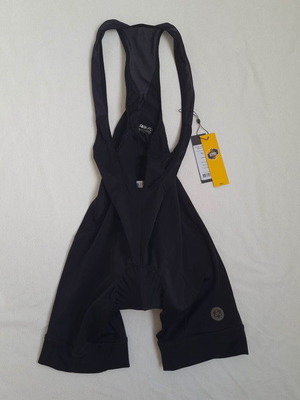 AGU women's cycling bib shorts with padding, size XL