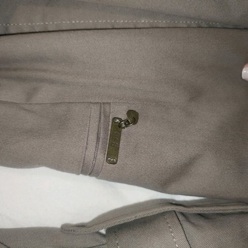 BSB trench coat new, dark beige, midi length