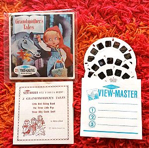 Grandmother's Tales - View Master 3 Reel Packet (Vintage).