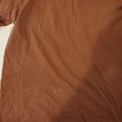 Bershka t-shirt used, size Medium, brown and purple