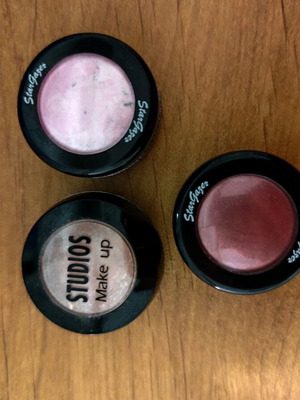 Eyeshadow pigments Stargazer and Studios Make Up like new, set of 3