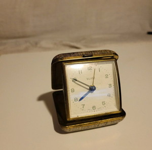*FLASH SALE* Vintage ρολόι - ξυπνητήρι σε θηκη Γερμανικό 1950s