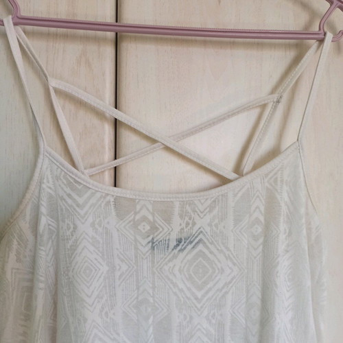 White T-shirt that is see-through