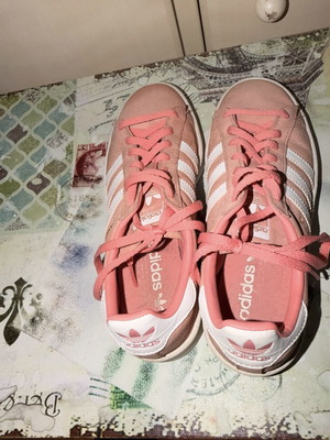 Adidas Campus pink sneakers, size 38